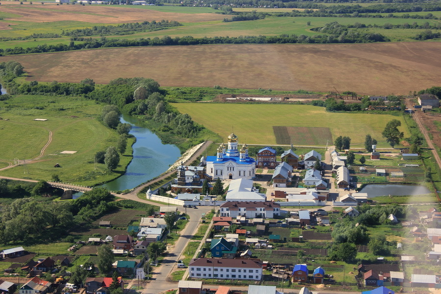 Тихвинский монастырь город Цивильск