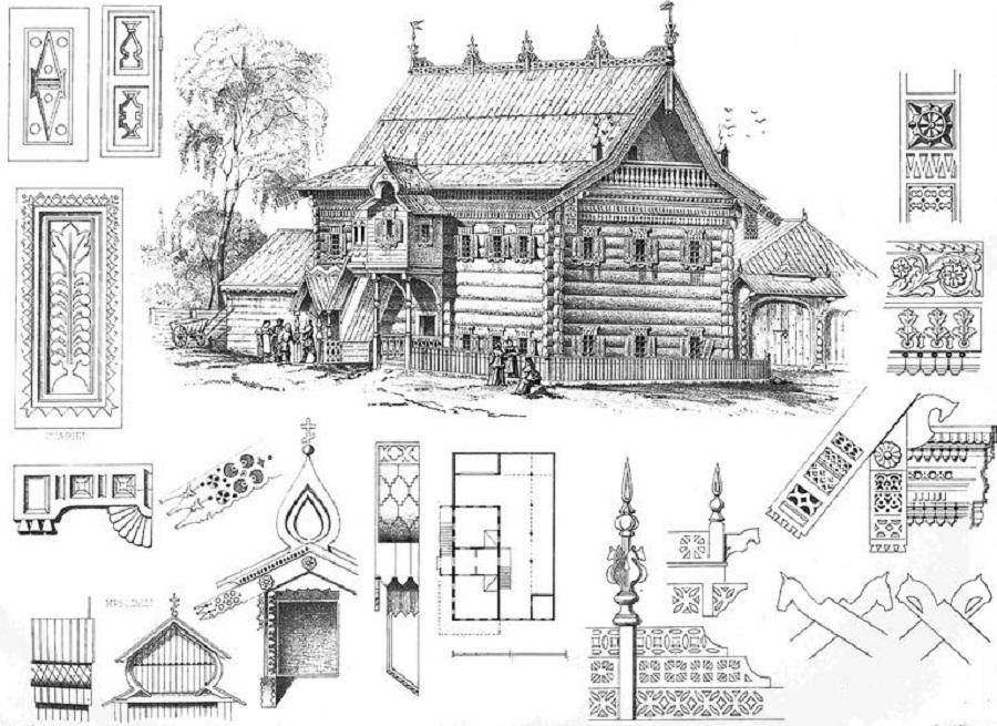 Архитектурные детали городской черты-004